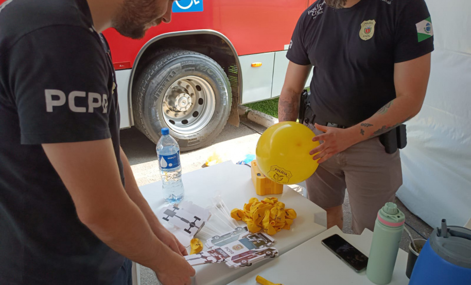 PCPR leva informações sobre segurança no trânsito para mais de 600 pessoas