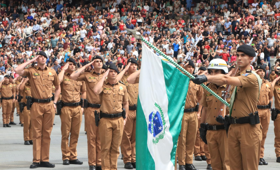 Após concurso histórico, Macrorregião de Curitiba ganha 1.452 policiais militares
