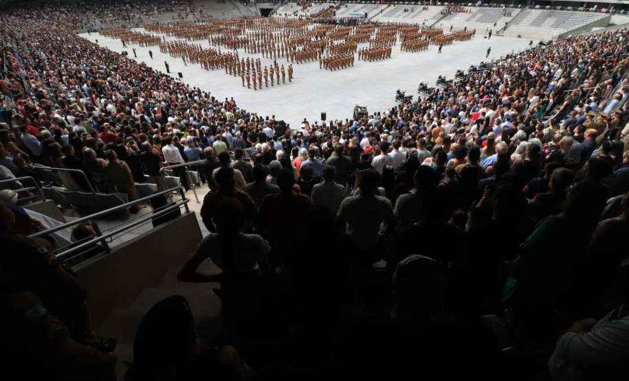 Após concurso histórico, Macrorregião de Curitiba ganha 1.452 policiais militares