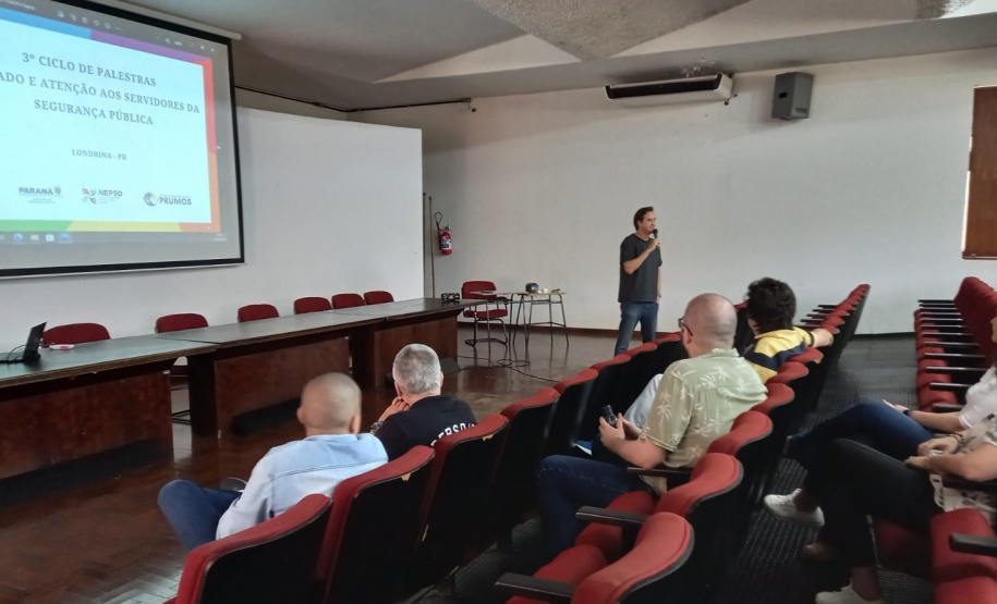 Secretaria da Segurança promoveu Ciclo de Palestras para servidores de Maringá e Londrina