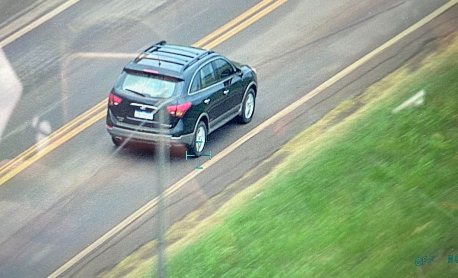 Suspeito de contrabando é preso em flagrante com ajuda de helicóptero do Projeto Falcão