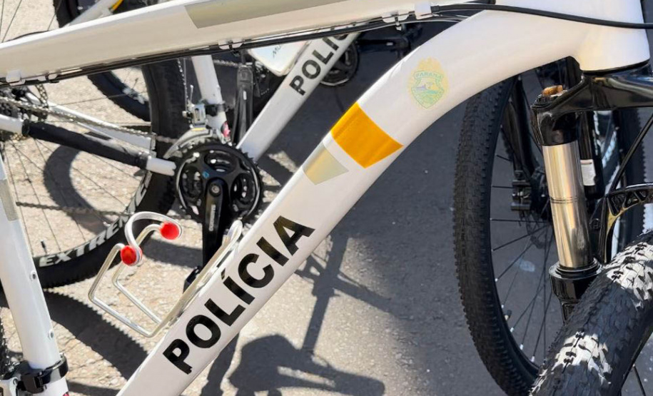 Polícia Militar retoma patrulhamento com bicicletas em Londrina