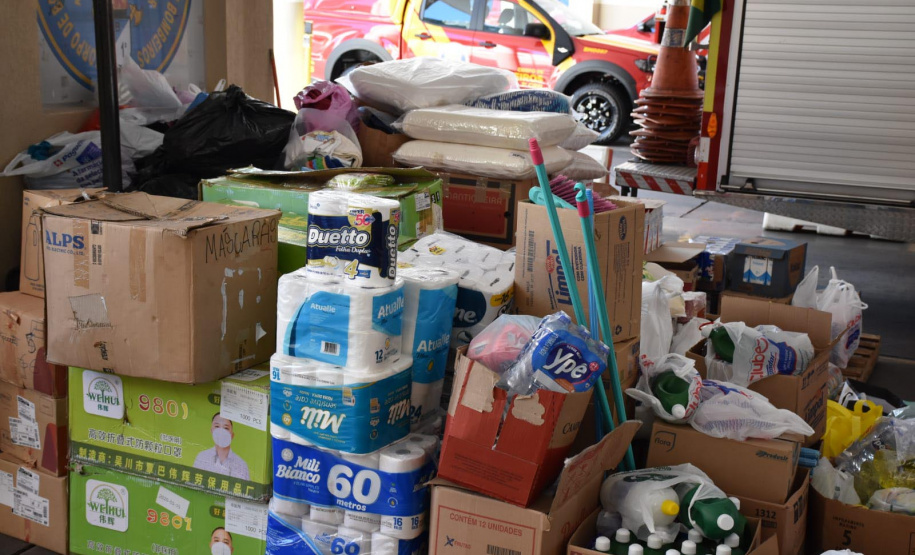 Campanha de solidariedade do Paraná arrecada 22 mil itens para o Rio Grande do Sul