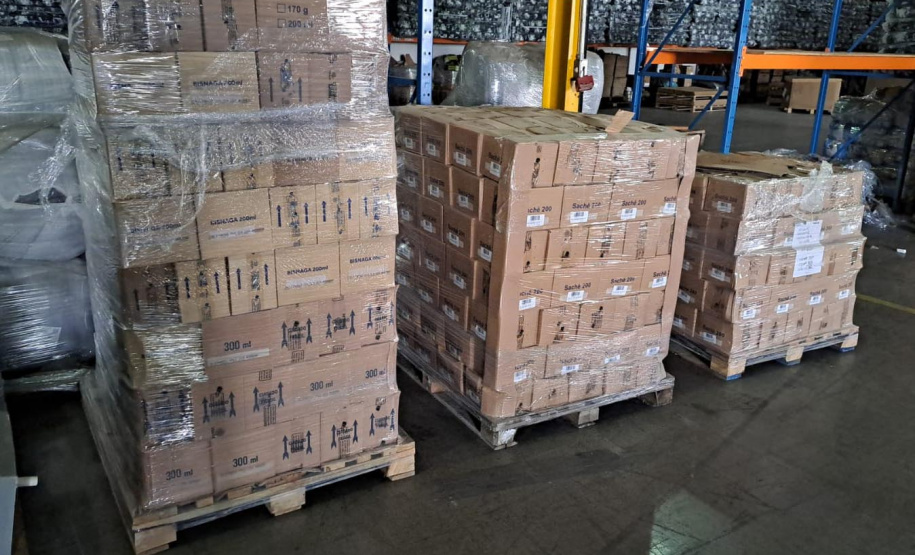 Campanha de solidariedade do Paraná arrecada 22 mil itens para o Rio Grande do Sul