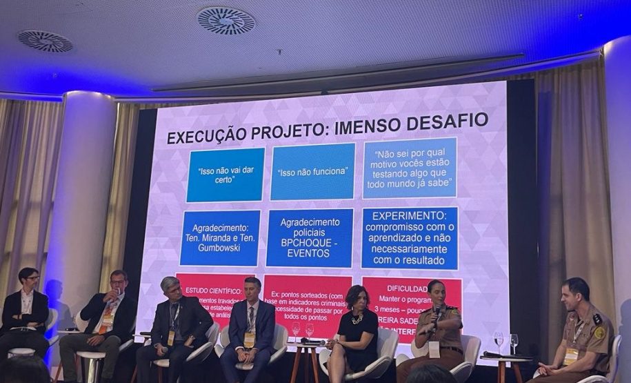 Policiais paranaenses palestram na Semana de Segurança Cidadã e Justiça em Salvador
