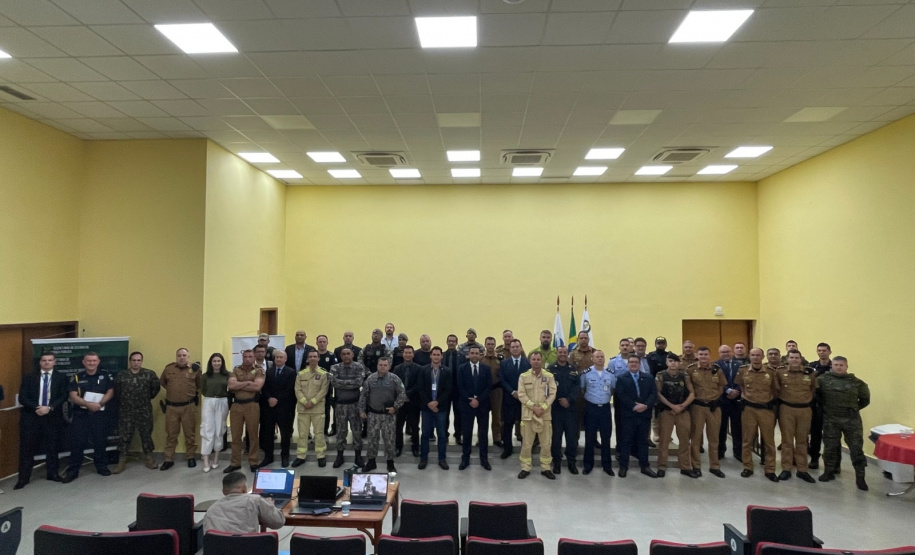 Segurança Pública debate estratégias de segurança na fronteira em Foz do Iguaçu