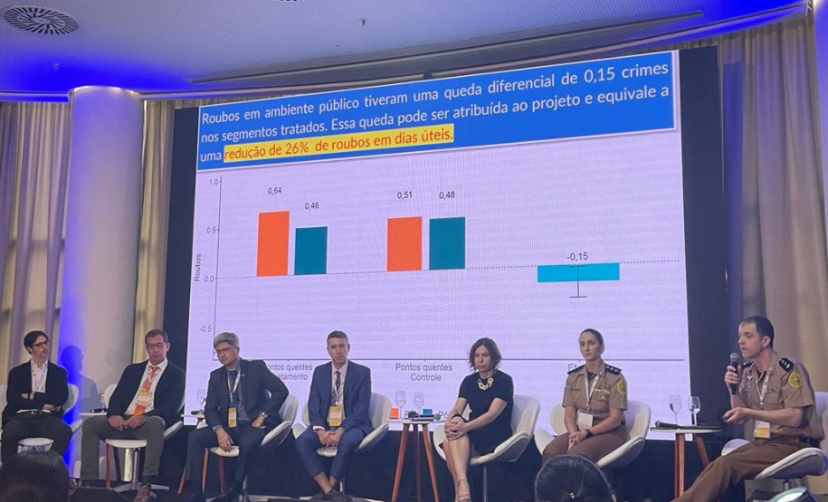 Policiais paranaenses palestram na Semana de Segurança Cidadã e Justiça em Salvador