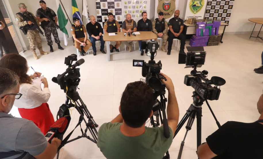 Operação da Segurança em Maringá e região reúne mais de 300 policiais, cães e aeronaves