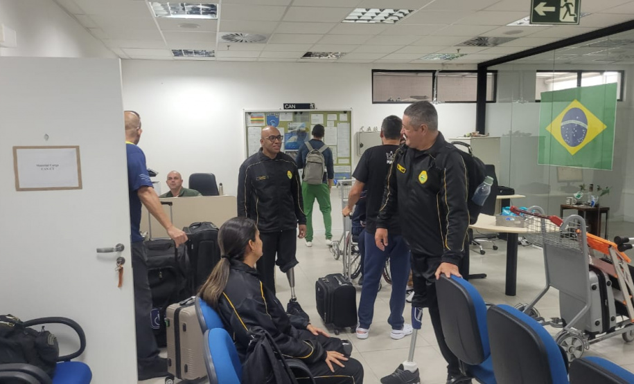 Pms do Paraná participam de Paralimpíadas Militares em São Paulo