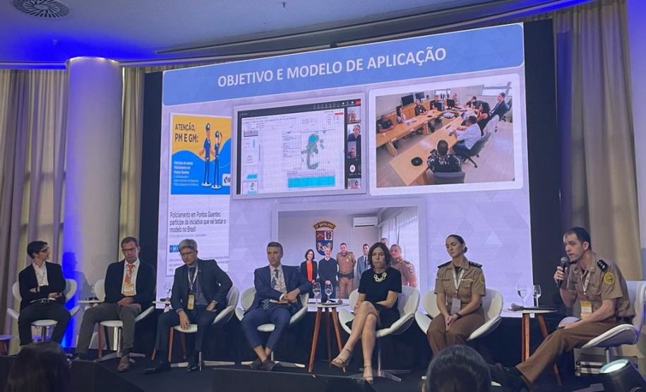 Policiais paranaenses palestram na Semana de Segurança Cidadã e Justiça em Salvador
