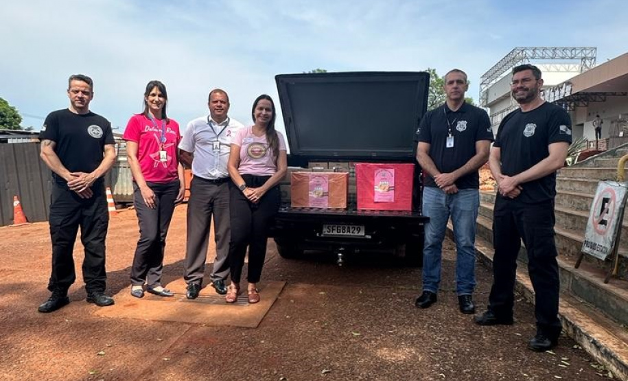 Polícia Penal promove ações solidárias e de conscientização em alusão ao Outubro Rosa