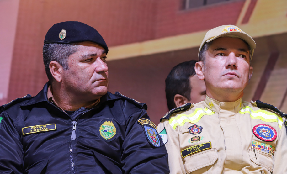 O governador Carlos Massa Ratinho Jr inaugura Nova Sede dos Bombeiros em Colombo.
