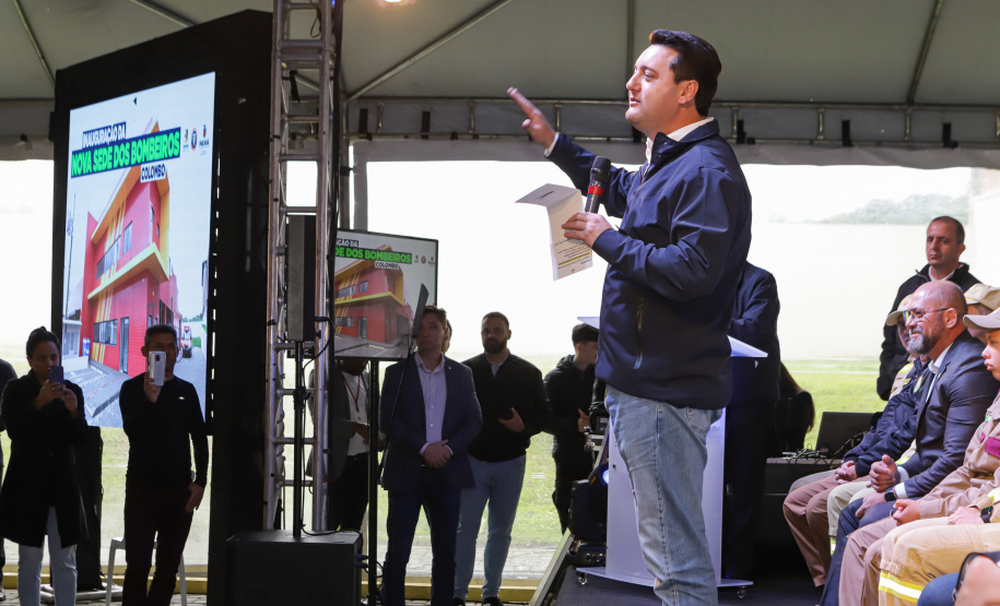 Governador inaugura em Colombo o segundo maior quartel do Corpo de Bombeiros