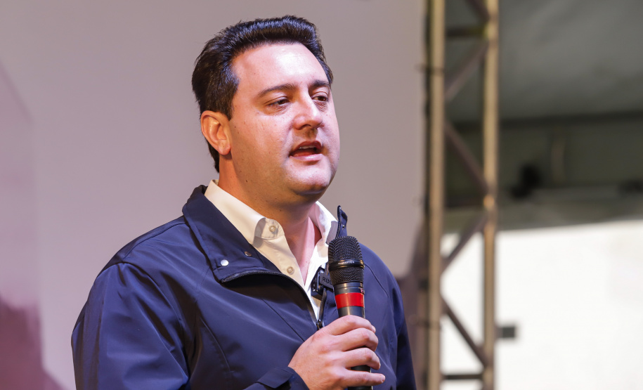 O governador Carlos Massa Ratinho Jr inaugura Nova Sede dos Bombeiros em Colombo.