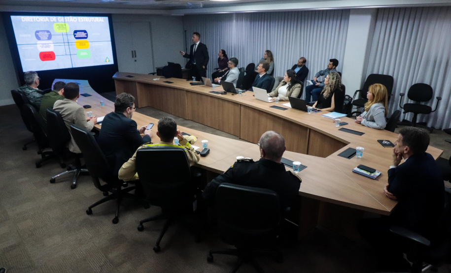 Sesp recebe visita dos representantes do Ministério da Justiça e Segurança Pública
