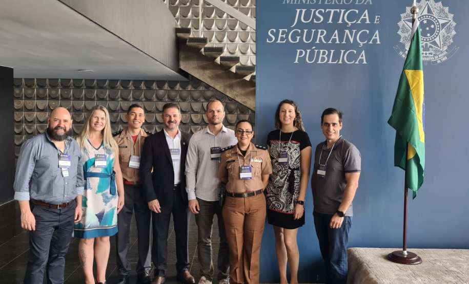 Sesp recebe visita dos representantes do Ministério da Justiça e Segurança Pública