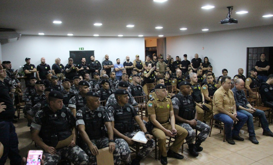 Operação da Segurança em Maringá e região reúne mais de 300 policiais, cães e aeronaves
