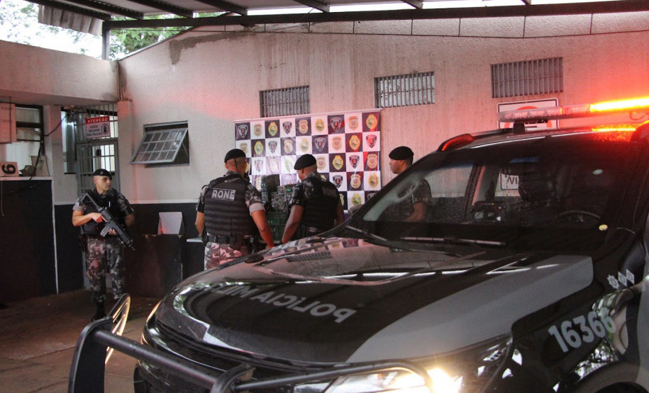 Operação da Segurança em Maringá e região reúne mais de 300 policiais, cães e aeronaves