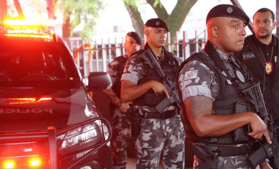 Operação da Segurança em Maringá e região reúne mais de 300 policiais, cães e aeronaves