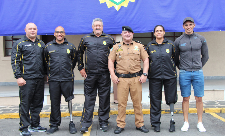 Pms do Paraná participam de Paralimpíadas Militares em São Paulo
