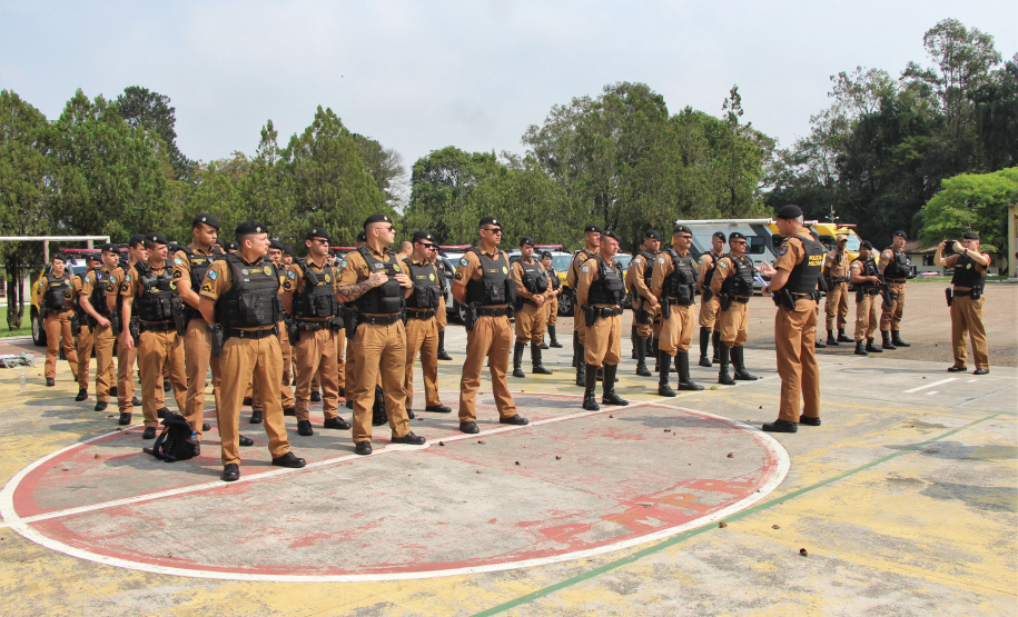 PM deflagra operação que reforçará o policiamento na região sul de Curitiba