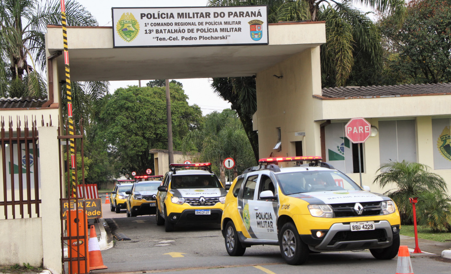 PM deflagra operação que reforçará o policiamento na região sul de Curitiba