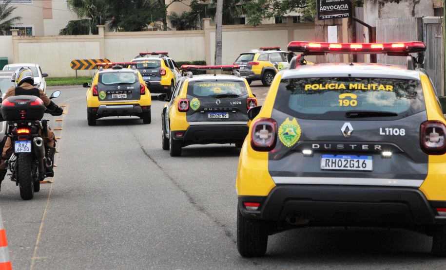 PM deflagra operação que reforçará o policiamento na região sul de Curitiba