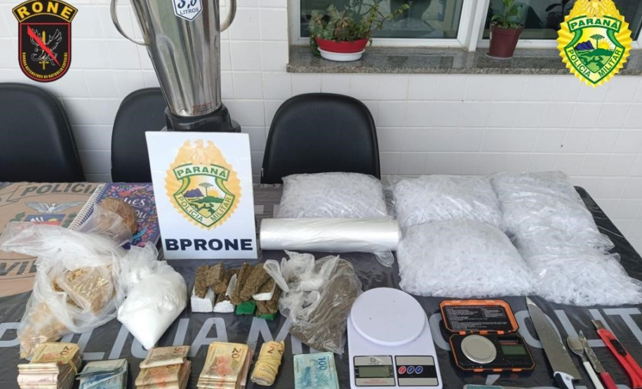 Carro foge de abordagem policial e minutos depois é localizado pelo falcão em Araucária