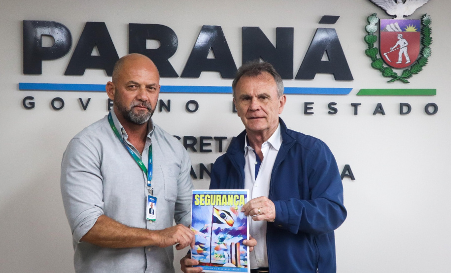 Secretário Hudson recebe o deputado federal Toninho Wandscheer