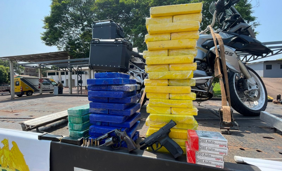 PM prende casal com mais de 72 kg de drogas em Assis Chateaubriand