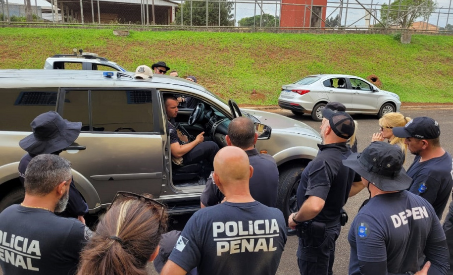Curso de Escolta Prisional forma 45 policiais penais em Guarapuava
