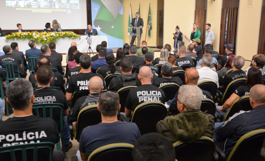 Dia do Policial Penal é celebrado em evento organizado pela Polícia Penal e Sindarspen