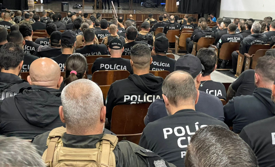 Polícias fazem megaoperação contra organização criminosa no Sudoeste do Estado