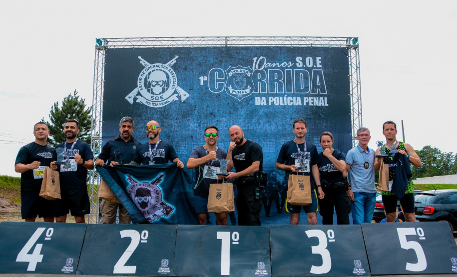 Corrida da Polícia Penal durante o feriado teve 285 participantes envolvendo forças policiais e a comunidade