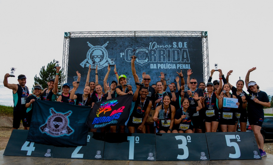 Corrida da Polícia Penal durante o feriado teve 285 participantes envolvendo forças policiais e a comunidade