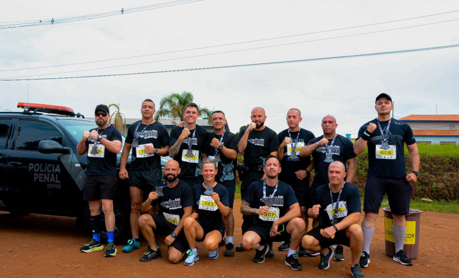 Corrida da Polícia Penal durante o feriado teve 285 participantes envolvendo forças policiais e a comunidade