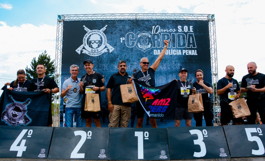 Corrida da Polícia Penal durante o feriado teve 285 participantes envolvendo forças policiais e a comunidade