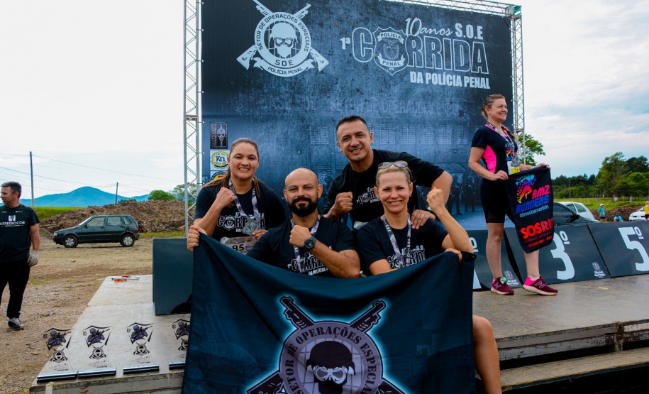 Corrida da Polícia Penal durante o feriado teve 285 participantes envolvendo forças policiais e a comunidade