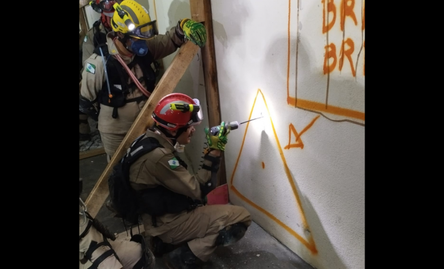 CBMPR inicia treinamento de força-tarefa para resposta em desastres