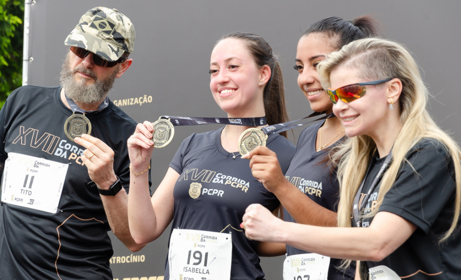 Mais de mil pessoas participaram da 17ª Corrida da PCPR