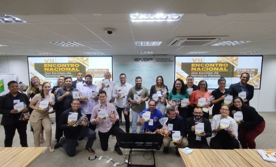 Curso de Transição para Operações da Polícia Penal é exemplo em Encontro Nacional das Escolas de Serviços Penais