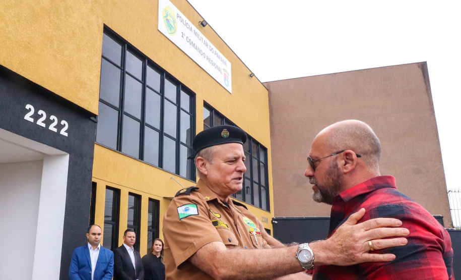 1º Comando Regional da Polícia Militar inaugura nova sede em Curitiba