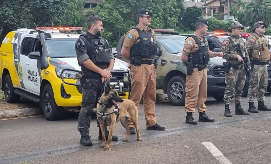 Operação Simultânea entre as forças de segurança do Paraná e Santa Catarina visam coibir crimes nas fronteira
