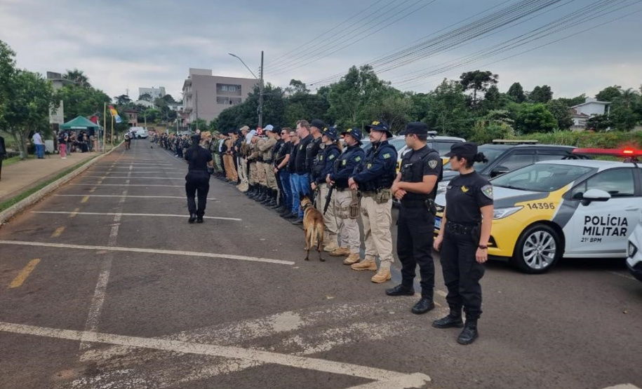 Operação Simultânea entre as forças de segurança do Paraná e Santa Catarina visam coibir crimes nas fronteira