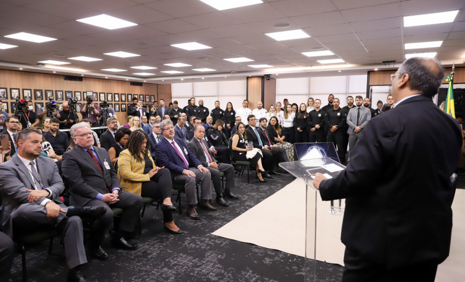 Polícia Penal do Paraná participa do lançamento do programa Força Penal Nacional