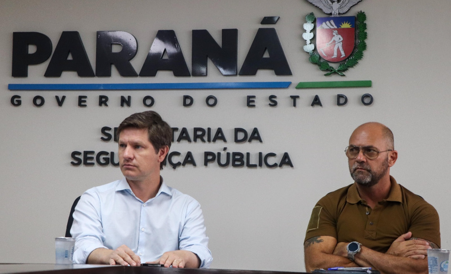Secretário Hudson recebe secretário Santin Roveda e integrantes do Grupo Dignidade do Paraná