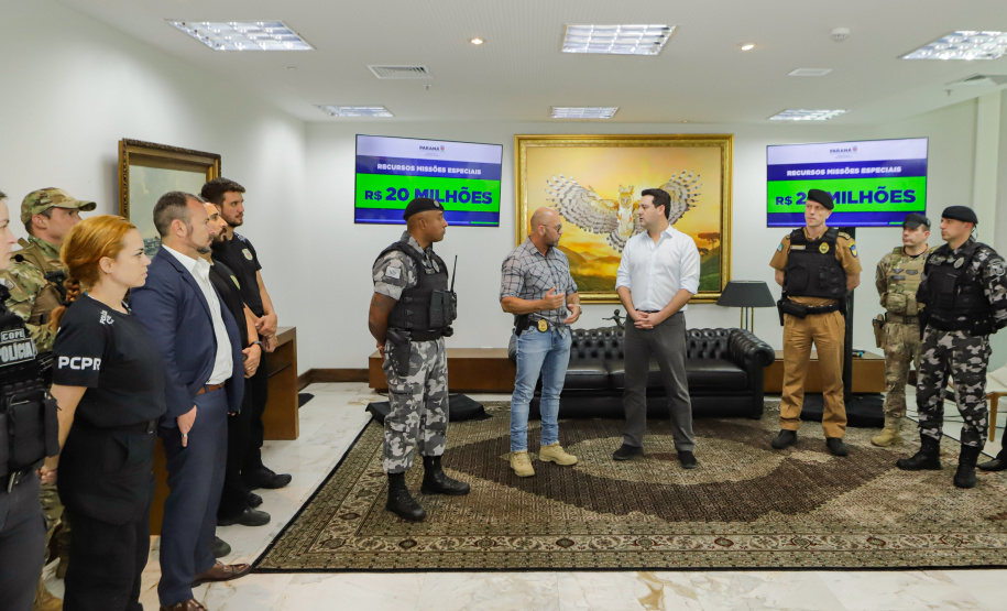Segurança: unidades especiais terão aporte adicional de R$ 20 milhões para equipamentos