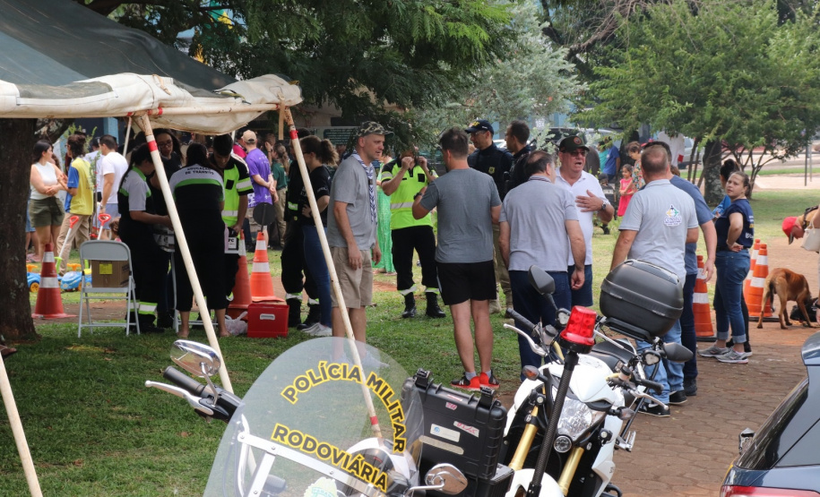 Forças da Segurança Pública se unem em evento que arrecadou 13 toneladas de alimentos