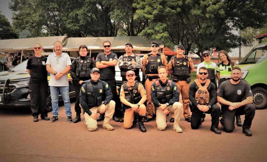 Forças da Segurança Pública se unem em evento que arrecadou 13 toneladas de alimentos