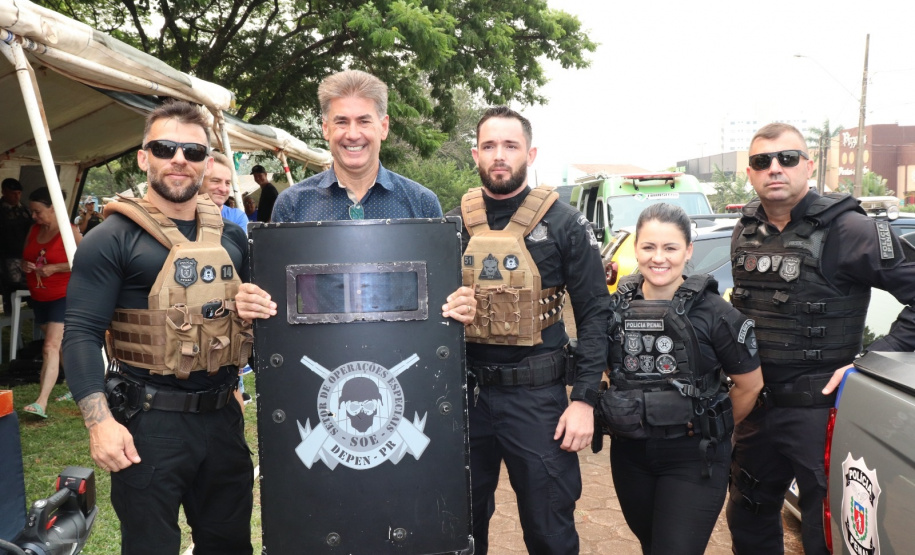 Forças da Segurança Pública se unem em evento que arrecadou 13 toneladas de alimentos